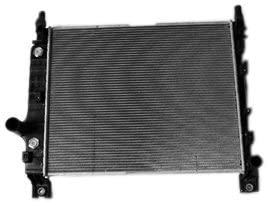 TYC 2294 Compatible with DODGE Dakota 2-Row Plastic Aluminum Replacement Radiator
