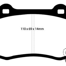 EBC Brakes DP31788C Redstuff Ceramic Low Dust Brake Pad