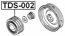 1340854070 - Crankshaft Pulley Engine 2L/2Lte/3L/5L/5Le For Toyota - Febest