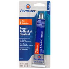PERMATEX Form-A-Gasket 2 Gasket Maker Black Paste 3 OZ Tube - 80016