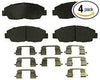 Premium Grade Ceramic Brake Pads for Acura/Honda
