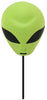 HappyBalls Green Alien Antenna Topper / Rear View Mirror Dangler / Desktop Spring Stand Bobble