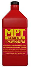 MPT Industries MPT421 Gear Oil 75W90 NFM (No Friction Modifier) GL-5-1 Quart Bottle