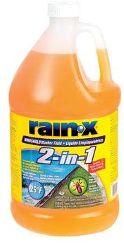 Rain-x 113645 De-icer & Bug Remover Windshield Washer Fluid, 1 Gallon (Pack of 6)