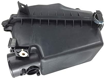 Black Air Filter Housing with Clip - Compatible with 2002-2008 Toyota Corolla 1.8L 4-Cylinder