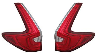 NEW PAIR OF TAIL LIGHT COMPATIBLE WITH HONDA CR-V TURBO PLUS 2017 33500TLAA01 33550-TLA-A01