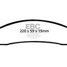 EBC Brakes DP61650 6000 Series Greenstuff Truck and SUV Brake Pad