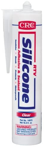 CRC 14059 RTV Silicone Sealant - Red, 8.75 Wt Oz