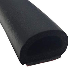 Steele Rubber Products Boat Compartment and Hatch Seal - Peel-N-Stick Large Hollow Half Round - Sold and Priced per Foot 70-3859-377