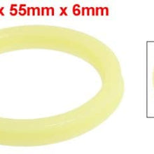 Hydraulic Pressure Oil PU 45mm x 55mm x 6mm Seal Ring Gasket