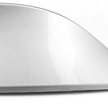 FOLCONROAD Car Auto Shark Fin Antenna Roof Aerial Base Radio Signal [Silver][US Warehouse]