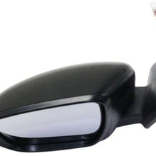 Mirror Compatible with 2016-2019 Nissan Rogue Power Manual Folding (Japan/USA Built 17-19)/(Korea Built 18-19) Paintable Driver Side