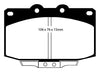 EBC Brakes DP2763 Greenstuff 2000 Series Sport Brake Pad