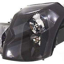Headlight For 2003-07 Cadillac CTS LH Side w/bulb Halogen W/O Headlight Leveling