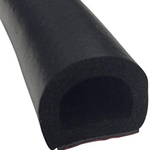 Steele Rubber Products Boat Compartment and Hatch Seal - Peel-N-Stick Extra Large Hollow Round - Sold and Priced per Foot - 70-3850-377