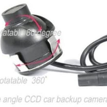 Cngate 360 Degree Eyeball CCD Waterproof Vehicle Backup Camera with Ruler Line and Wide Angle
