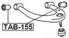 4863260020 - Arm Bushing (for Front Upper Control Arm) For Toyota - Febest