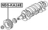 123033S500 - Crankshaft Pulley Engine Ka24E For Nissan - Febest