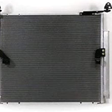 A/C Condenser - Pacific Best Inc For/Fit 4137 10-18 Lexus GX460 4.6L V8