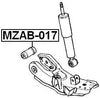 Uc8634460A - Front Arm Bushing (for Front Arm) For Mazda
