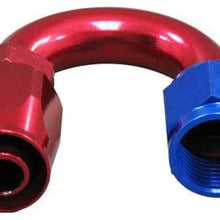 CXRacing AN 10 10AN AN10 180 Degree Reusable Hose End Anodized Aluminum Oil Fitting