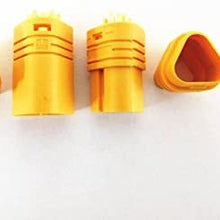 5 Pairs MT60 3.5mm 3-wire 3-pole Bullet Connector Plug Set for RC ESC to Motor 5 Male Connectors & 5 Female Connectors
