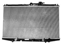 TYC 2148 Compatible with HONDA Accord 1-Row Plastic Aluminum Replacement Radiator