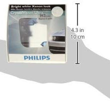 Philips H3 CrystalVision ultra Upgrade Headlight Bulb (Pack of 2)