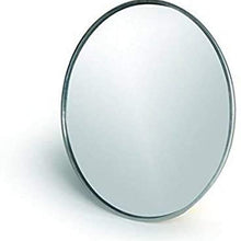 2" Blind Spot Mirror Oval Convex Stick-On Rear View and REAL Glass Mirrors-GUARANTEED - ALUMINUM Housing not plastic, Rust Resistant, for Motorcycle, ATV, Boat, Car, SUV - WIDE ANGLE No More Blindspots