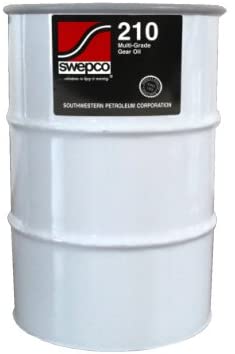 SWEPCO SAE Grade 80w-140 Transmission Gear Oil 16 Gallon 1/4 Drum Keg