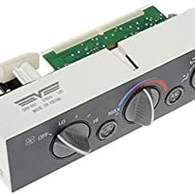 Front HVAC Control Module - Compatible with 1996-1999 Chevy K1500 (without Rear Window Defogger)