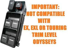SWITCHDOCTOR Window Master Switch for 2005-2010 Honda Odyssey