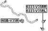 54668Eg010 - (Rear Left) Sway Bar Link (stabilizer link) For Nissan - Febest