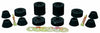 Prothane 7-104-BL Black Bushing Kit (Body Mount 12)