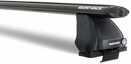 Rhino Rack 2005-2020 Compatible with Toyota Tacoma Vortex 2500 Black 1 Bar Roof Rack System JA6161