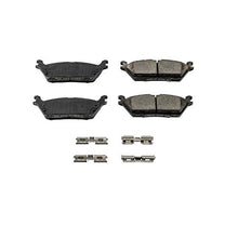 Power Stop 17-1790, Z17 Rear Ceramic Brake Pads with Hardware