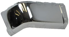 2007-2012 CHEVY SILVERADO (NEW STYLE) / 2007-2012 GMC SIERRA (NEW STYLE) REAR BUMPER CAP CHROME (STEEL) WITHOUT SENSOR HOLE LH=DRIVER SIDE