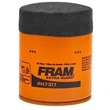 Fram PH7317 Extra Guard 10K Mile Change Interval Spin-On Oil Filter, black