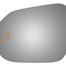 Burco 4650B Driver Side Mirror Glass w/ Blind Spot for 16 Toyota Prius, Prius C