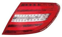 Left Driver Side Tail Light Assembly - Compatible with 2012-2014 Mercedes-Benz C300 (Coupe and Sedan)