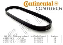 Brand New Replacement Contitech Continental Alternator Belt Compatible with BMW R Oilhead, Hexhead; 12 31 7 681 841