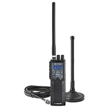 Cobra HHRT50 Road Trip Cb Radio - Emergency Radio, Travel Essentials, 2-Way Handheld Black Radio with Rooftop Magnet Mount Antenna, NOAA Channels, Dual Watch & 40 Channel Access