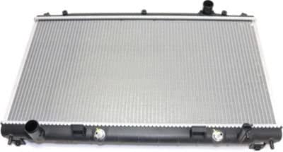 CPP IN3010209 Direct Fit Factory Finish Plastic Radiator for 14-15 Infiniti Q50