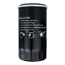 Kvjicdo 122-0836 Oil Filter Compatible with RV QG 5500/7000 Series HGJAA HGJAB HGJAC Spin-on Rep 01220836 B7238 PH2875 PH10027