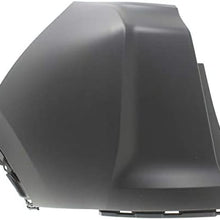 Koolzap For 17 18 19 CR-V CRV Rear Bumper Extension End Cap Primed Plastic Driver Side