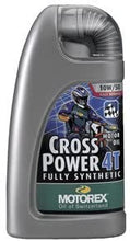 Motorex Fully 100% Synthetic 4T 10W50 Cross Power 1 Liter Oil 401-101/40