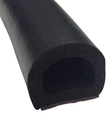 Steele Rubber Products Boat Compartment and Hatch Seal - Peel-N-Stick Extra Large Hollow Round - Sold and Priced per Foot - 70-3850-377