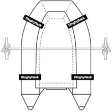 Dinghy Rack Inflatable Boat Davit System (4 Pack of Foam Brackets)