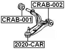 4743556AA - 1 Year Warranty - FEBEST # CRAB-001