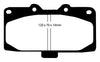 EBC Brakes DP41200R Yellowstuff Street and Track Brake Pad